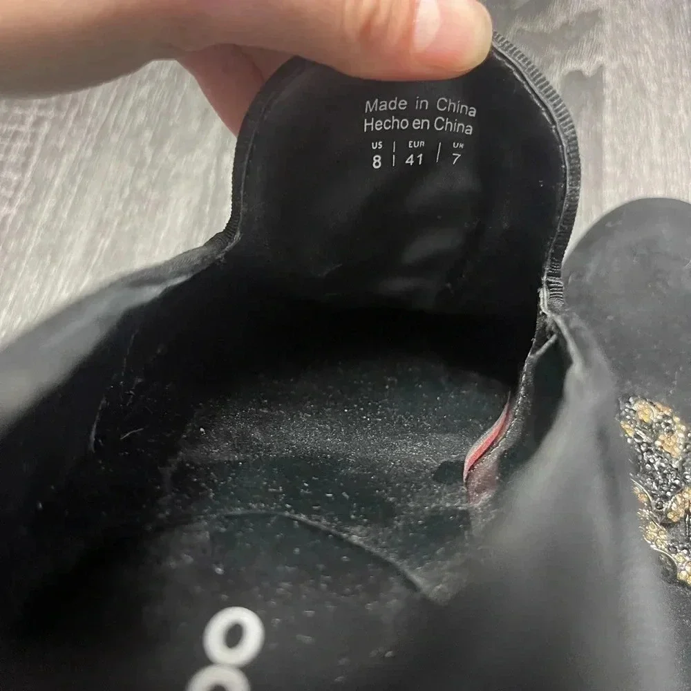 Aldo Gomard Venetian Loafer in Black